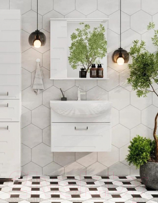 Тумба с умывальником Volna Joli 70.1Y Балтика 70 (подвесная)