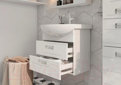 Тумба с умывальником Volna Joli 60.2Y Балтика 60 (подвесная)