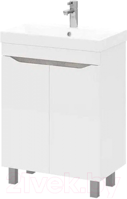 Тумба с умывальником Volna Lake 60.2D Lake 60 (напольная) - фото