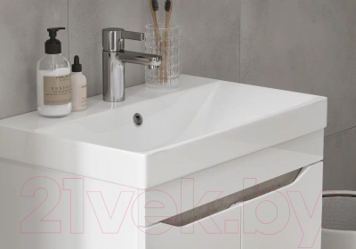 Тумба с умывальником Volna Lake 60.2D Lake 60 (напольная)