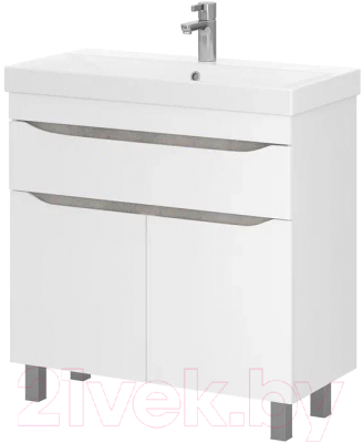 Тумба с умывальником Volna Lake 60.2D.1Y Lake 60 - фото