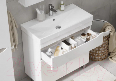 Тумба с умывальником Volna Lake 70.2D.1Y Lake 70 (напольная)
