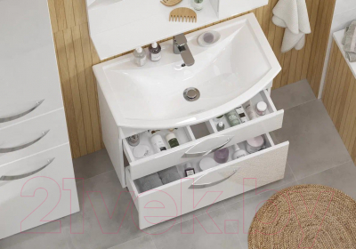Тумба с умывальником Volna Onda 60.2Y Балтика 60 (напольная)