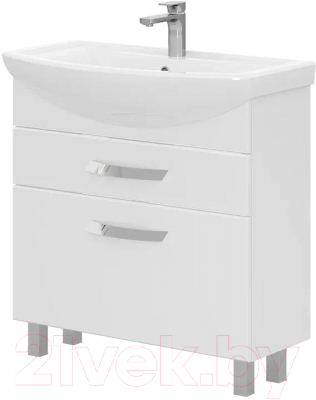 Тумба с умывальником Volna Onda 70.2Y Балтика 70 (напольная) - фото