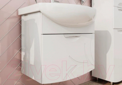 Тумба с умывальником Volna Adel 60.1Y Балтика 60 (подвесная)