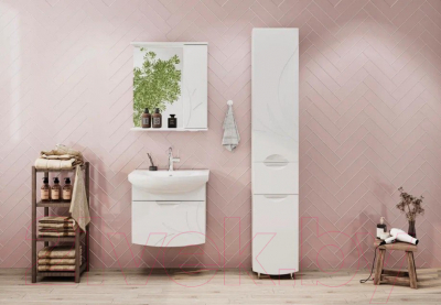 Тумба с умывальником Volna Adel 60.1Y Балтика 60 (подвесная)