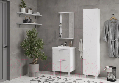 Тумба с умывальником Volna Twing 80.2Y Миранда 80 (напольная)