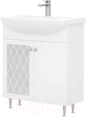 Тумба с умывальником Volna Milena 70.2D Балтика 70 (напольная) - фото