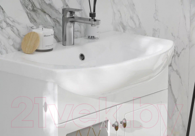 Тумба с умывальником Volna Milena 70.2D Балтика 70 (напольная)