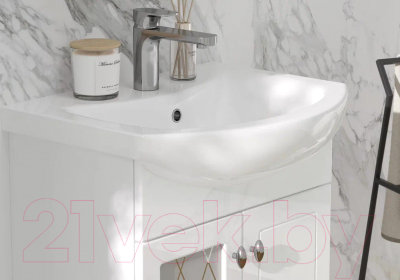 Тумба с умывальником Volna Milena 55.2D Балтика 55