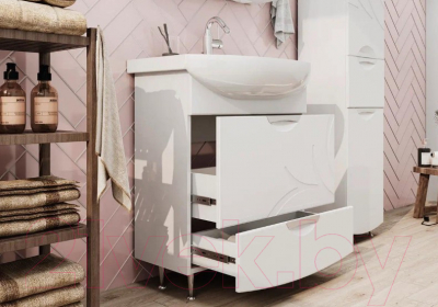 Тумба с умывальником Volna Adel 70.2Y Балтика 70 (напольная)