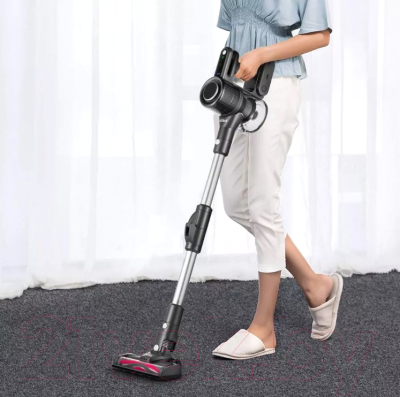 Вертикальный пылесос Kitfort КТ-5168-3 (черный/белый)