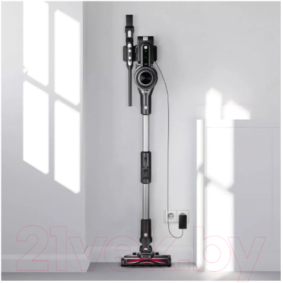 Вертикальный пылесос Kitfort КТ-5168-3 (черный/белый)