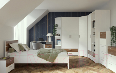 Полуторная кровать Евва Венеция ВН-1200