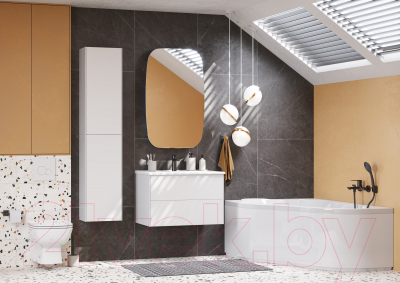 Шкаф-полупенал для ванной Акватон Сохо (1A258403AJ010)