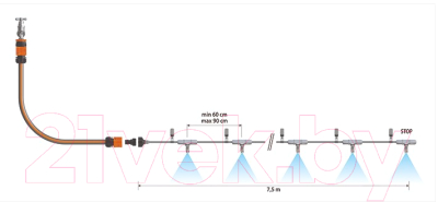 Шланг поливочный Claber 90751
