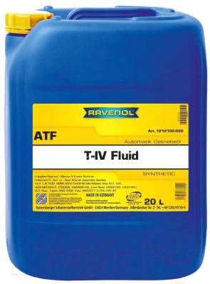 Трансмиссионное масло Ravenol ATF IV - фото