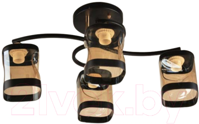 Потолочный светильник Mirastyle BL-15052/4 BK+FG - фото