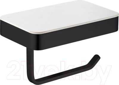 Держатель для туалетной бумаги Abber Westen AA1730B (черный матовый) - фото