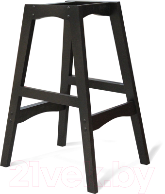 Стул барный Sheffilton SHT-ST34/S65-1 (платиново-серый/венге)