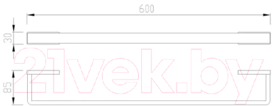 Держатель для полотенца Abber Westen AA1754