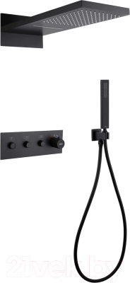 Душевая система со смесителем Abber Rund AF8752B - фото