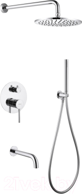 Душевая система со смесителем Abber Wasser Kreis AF8117 - фото