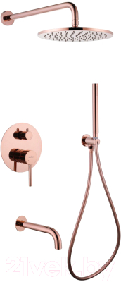 Душевая система Abber Wasser Kreis AF8117RG - фото