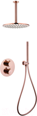 Душевая система со смесителем Abber Wasser Kreis AF8121RG - фото