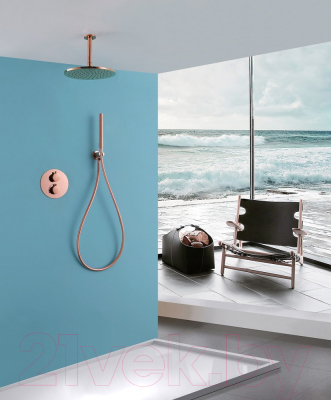 Душевая система со смесителем Abber Wasser Kreis AF8121RG