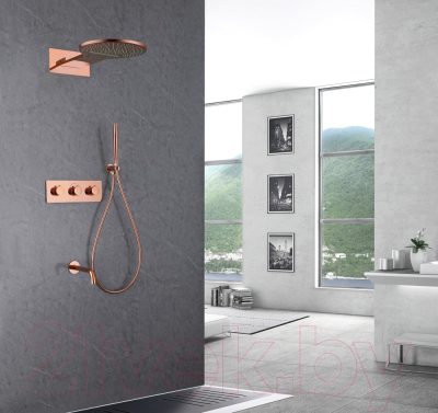 Душевая система Abber Wasser Kreis AF8150RG