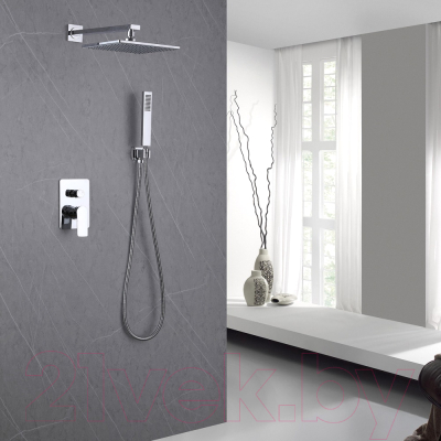 Душевая система со смесителем Abber Wasser Kreis AF8018