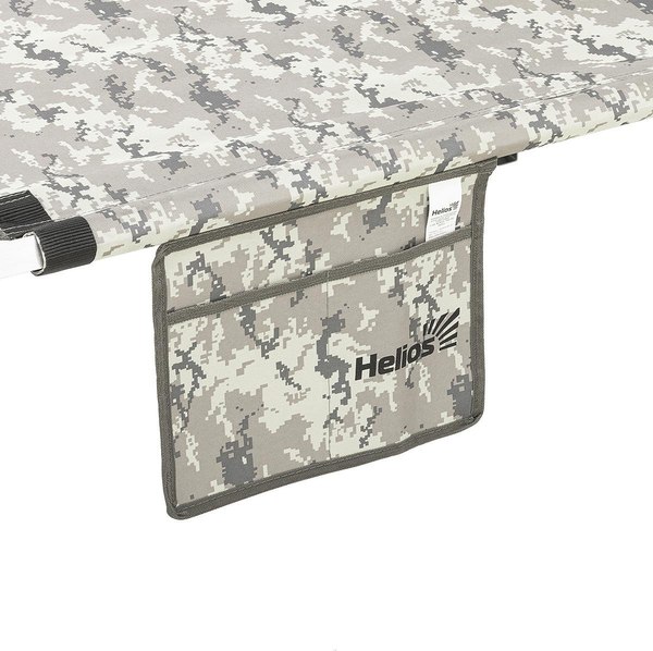 Раскладушка туристическая Helios T-HS-BD640-190-DG
