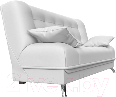 Диван Лига Диванов Анна / 28057 (экокожа белая)