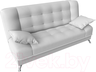 Диван Лига Диванов Анна / 28057 (экокожа белая)