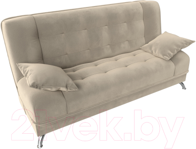 Диван Лига Диванов Анна / 28062 (микровельвет бежевый)