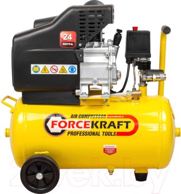 Воздушный компрессор ForceKraft FK-BM20/24 - фото