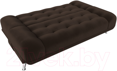 Диван Лига Диванов Анна / 28067 (микровельвет коричневый)