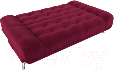Диван Лига Диванов Анна / 28069 (микровельвет бордовый)