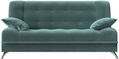 Диван Лига Диванов Анна / 102740 (велюр бирюзовый)