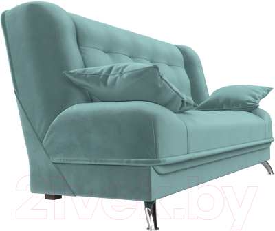 Диван Лига Диванов Анна / 102740 (велюр бирюзовый)