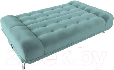 Диван Лига Диванов Анна / 102740 (велюр бирюзовый)