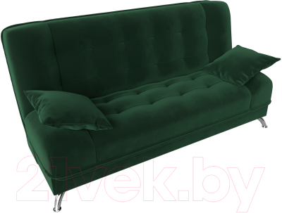 Диван Лига Диванов Анна / 102741 (велюр зеленый)