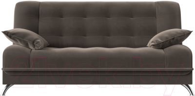 Диван Лига Диванов Анна / 102744 (велюр коричневый)