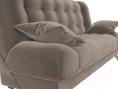 Диван Лига Диванов Анна / 102744 (велюр коричневый)