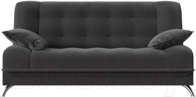 Диван Лига Диванов Анна / 102745 (велюр серый)