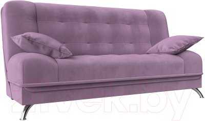 Диван Лига Диванов Анна / 110680 (микровельвет сиреневый) - фото