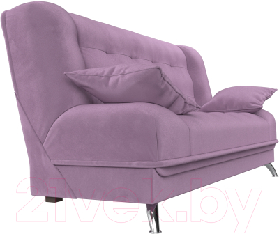 Диван Лига Диванов Анна / 110680 (микровельвет сиреневый)