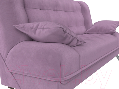 Диван Лига Диванов Анна / 110680 (микровельвет сиреневый)