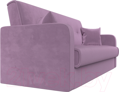 Диван Лига Диванов Надежда / 111084 (микровельвет сиреневый)